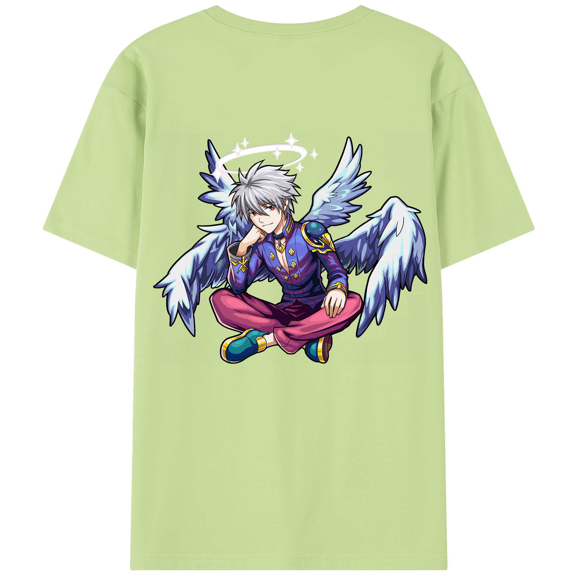 （画像用） EVA 新世紀エヴァンゲリオン 綿100％半袖Tシャツ（背面プリント）